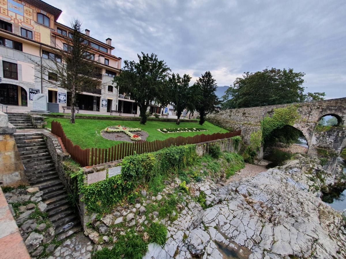 La Estancia De Cangas - Amplio Piso Con Garaje Onís 外观 照片